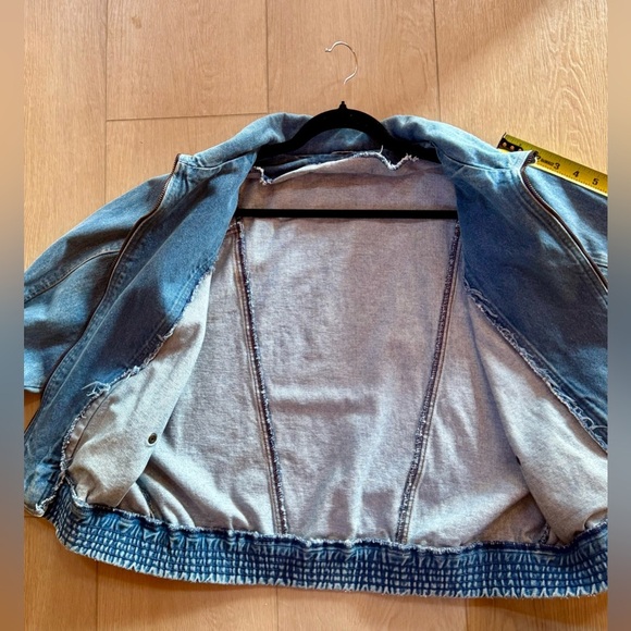Vintage Women’s Denim Blue Slouchy Jacket - Picture 5 of 5